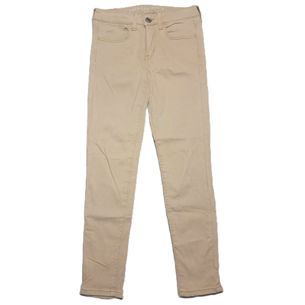 American Eagle Jegging Womens Size 2 Short Stretch Khaki Pants